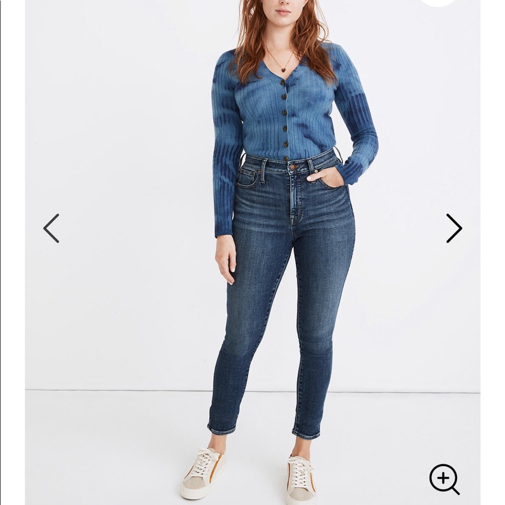 Madewell Curvy High-Rise Skinny Jeans Size Cordell
